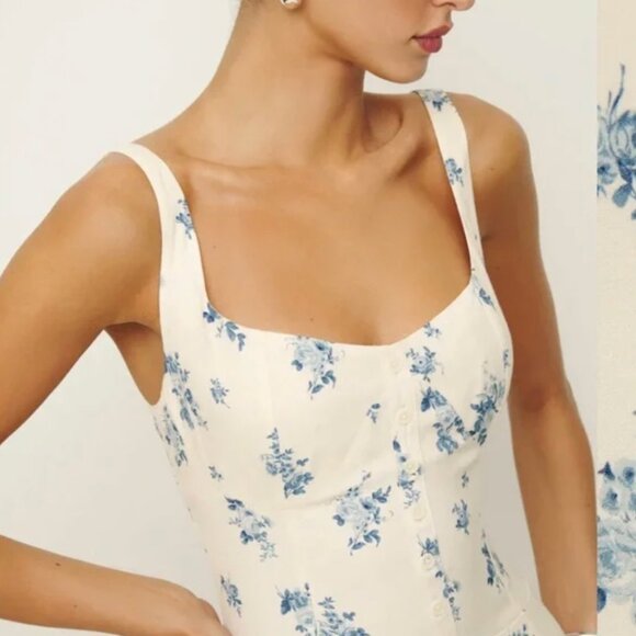 Reformation Valencio Dress 4 NWT - Picture 3 of 12